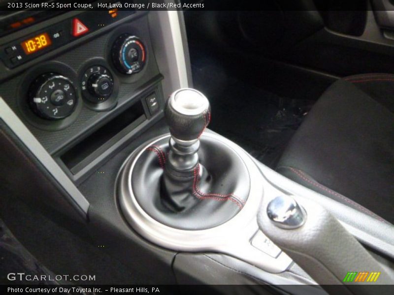 Hot Lava Orange / Black/Red Accents 2013 Scion FR-S Sport Coupe