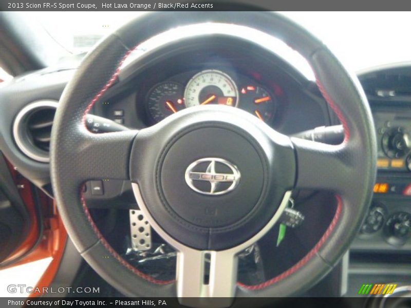 Hot Lava Orange / Black/Red Accents 2013 Scion FR-S Sport Coupe