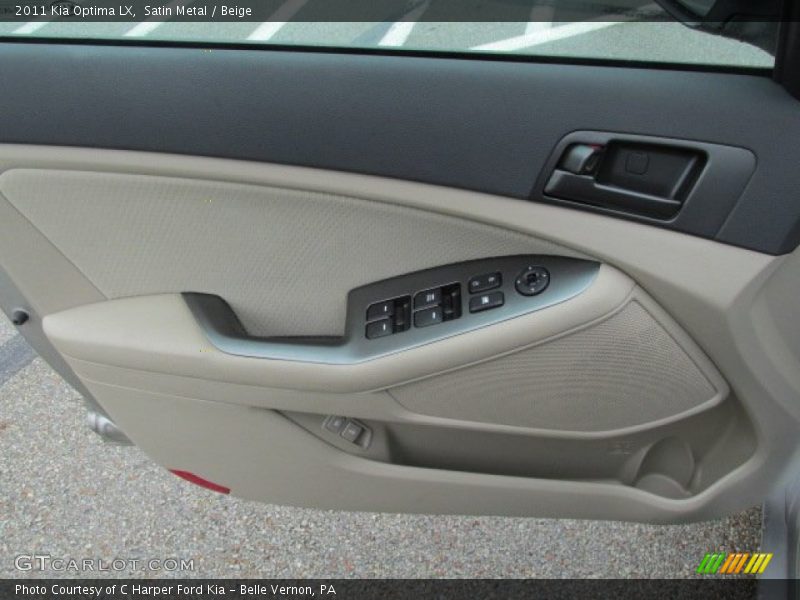 Satin Metal / Beige 2011 Kia Optima LX