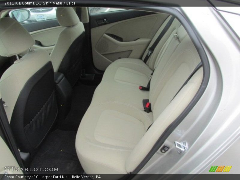 Satin Metal / Beige 2011 Kia Optima LX