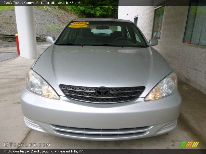 Lunar Mist Metallic / Stone 2003 Toyota Camry LE