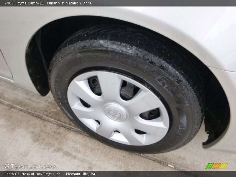 Lunar Mist Metallic / Stone 2003 Toyota Camry LE
