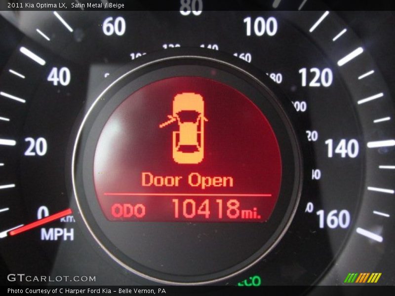 Satin Metal / Beige 2011 Kia Optima LX