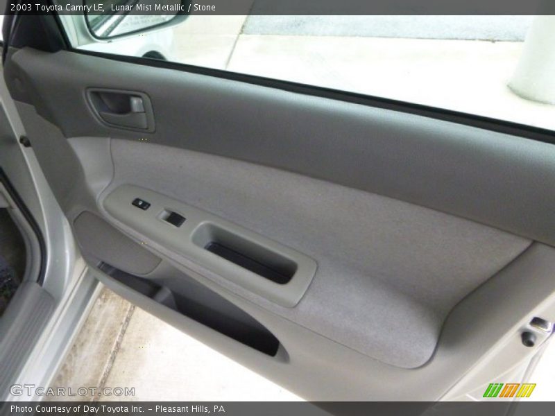 Lunar Mist Metallic / Stone 2003 Toyota Camry LE