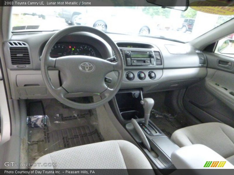 Lunar Mist Metallic / Stone 2003 Toyota Camry LE