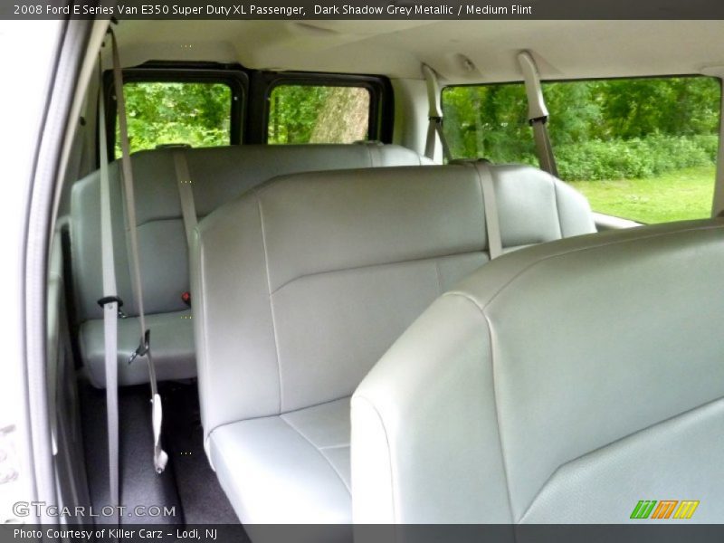 Dark Shadow Grey Metallic / Medium Flint 2008 Ford E Series Van E350 Super Duty XL Passenger