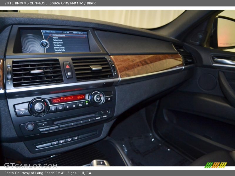 Space Gray Metallic / Black 2011 BMW X6 xDrive35i