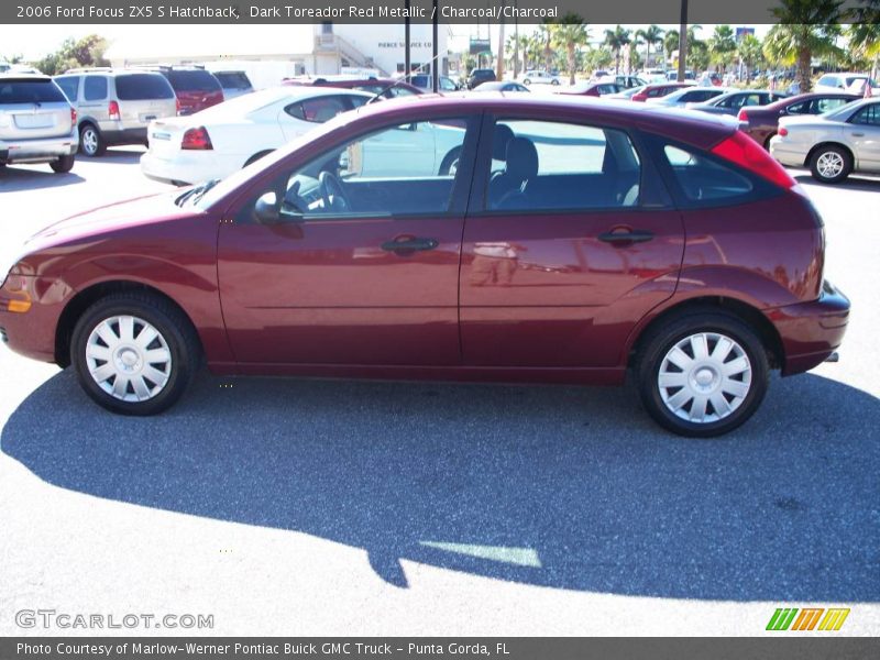 Dark Toreador Red Metallic / Charcoal/Charcoal 2006 Ford Focus ZX5 S Hatchback
