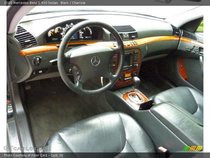 Black / Charcoal 2000 Mercedes-Benz S 430 Sedan
