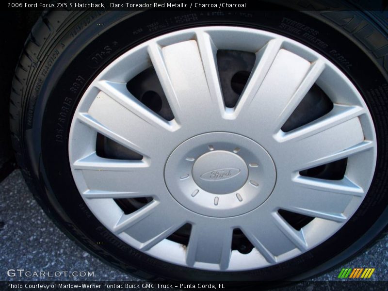 Dark Toreador Red Metallic / Charcoal/Charcoal 2006 Ford Focus ZX5 S Hatchback