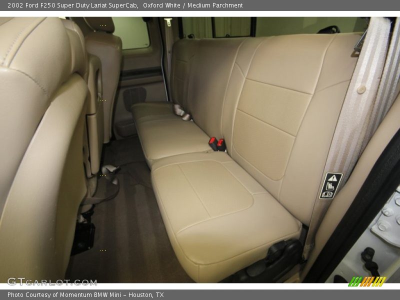 Rear Seat of 2002 F250 Super Duty Lariat SuperCab
