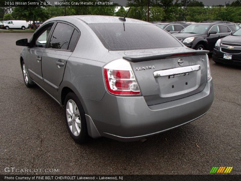 Magnetic Gray Metallic / Charcoal 2011 Nissan Sentra 2.0 SL
