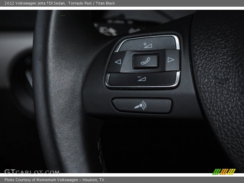 Tornado Red / Titan Black 2012 Volkswagen Jetta TDI Sedan