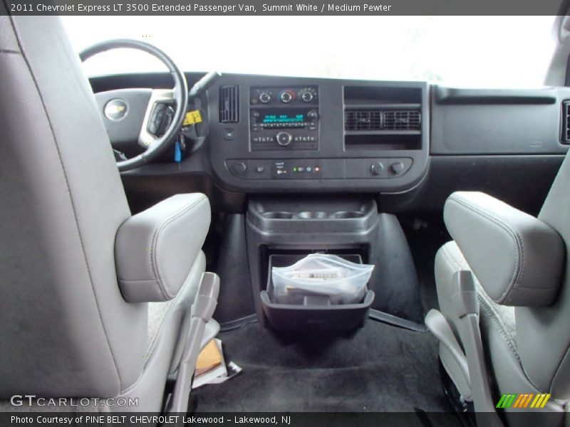 Summit White / Medium Pewter 2011 Chevrolet Express LT 3500 Extended Passenger Van