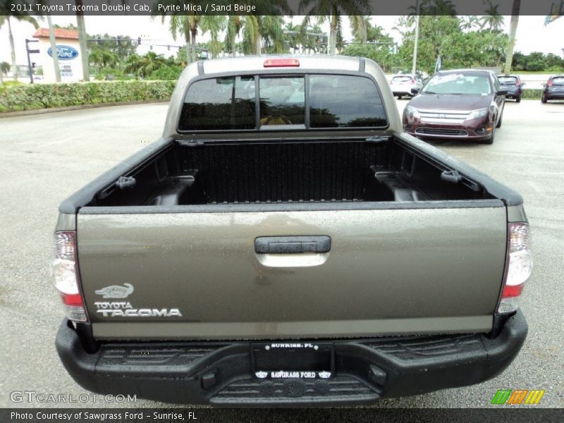 Pyrite Mica / Sand Beige 2011 Toyota Tacoma Double Cab