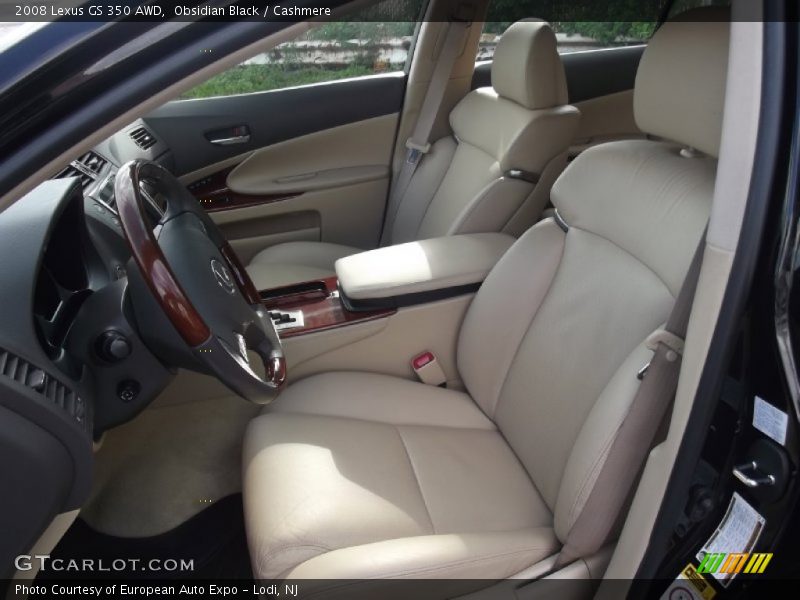 Obsidian Black / Cashmere 2008 Lexus GS 350 AWD
