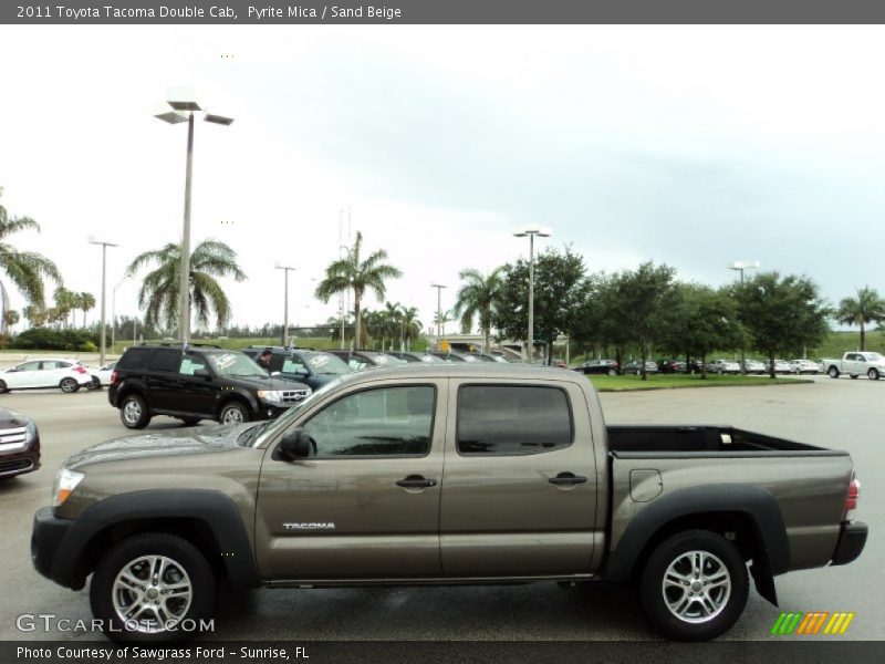  2011 Tacoma Double Cab Pyrite Mica