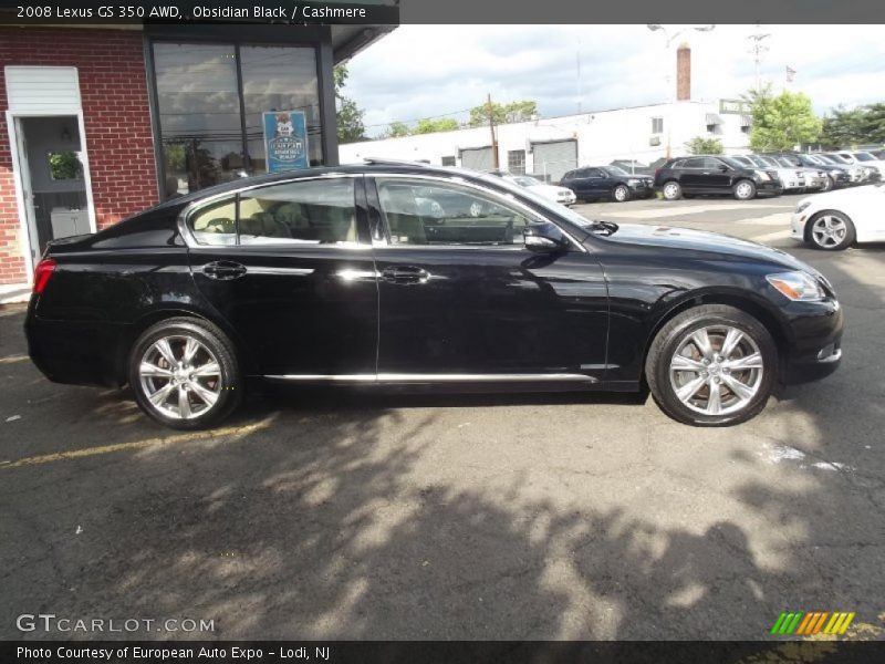 Obsidian Black / Cashmere 2008 Lexus GS 350 AWD