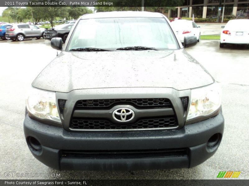 Pyrite Mica / Sand Beige 2011 Toyota Tacoma Double Cab