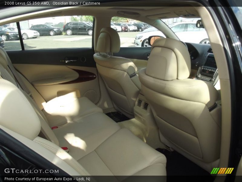 Obsidian Black / Cashmere 2008 Lexus GS 350 AWD