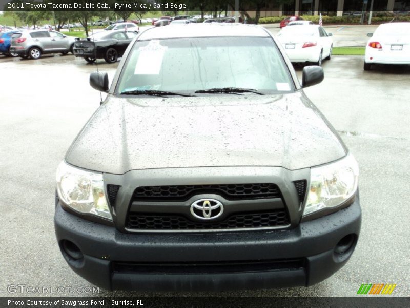 Pyrite Mica / Sand Beige 2011 Toyota Tacoma Double Cab