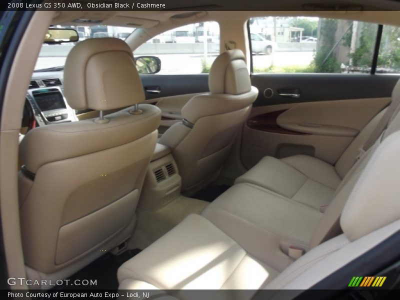 Obsidian Black / Cashmere 2008 Lexus GS 350 AWD