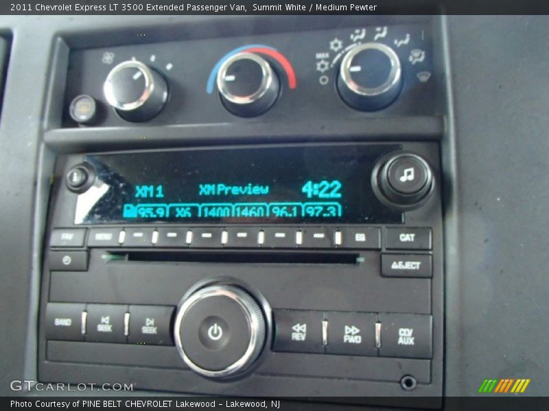 Summit White / Medium Pewter 2011 Chevrolet Express LT 3500 Extended Passenger Van