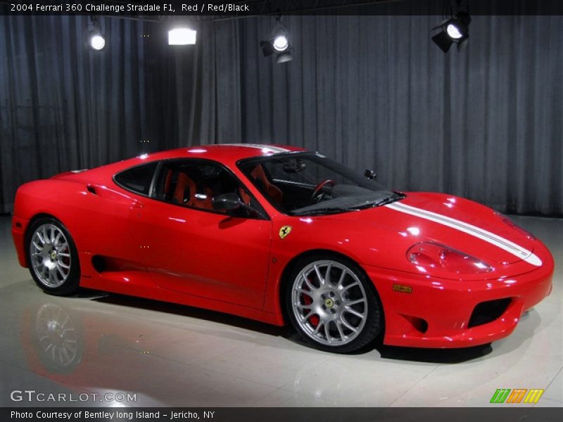 Red / Red/Black 2004 Ferrari 360 Challenge Stradale F1