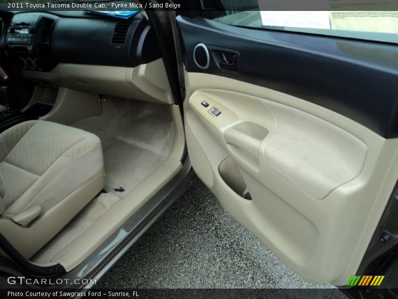 Pyrite Mica / Sand Beige 2011 Toyota Tacoma Double Cab