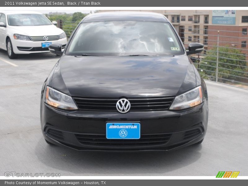 Black / Titan Black 2011 Volkswagen Jetta SE Sedan