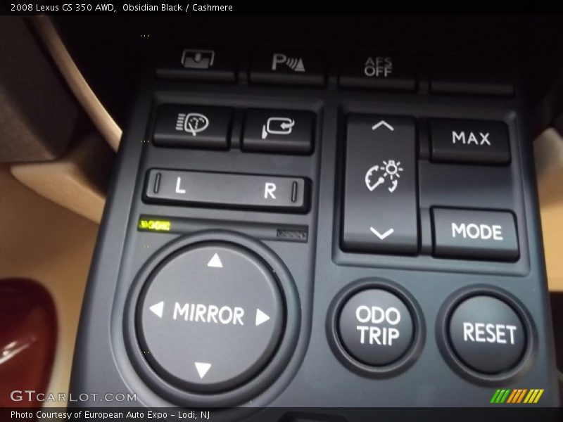 Obsidian Black / Cashmere 2008 Lexus GS 350 AWD