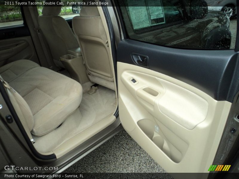 Pyrite Mica / Sand Beige 2011 Toyota Tacoma Double Cab