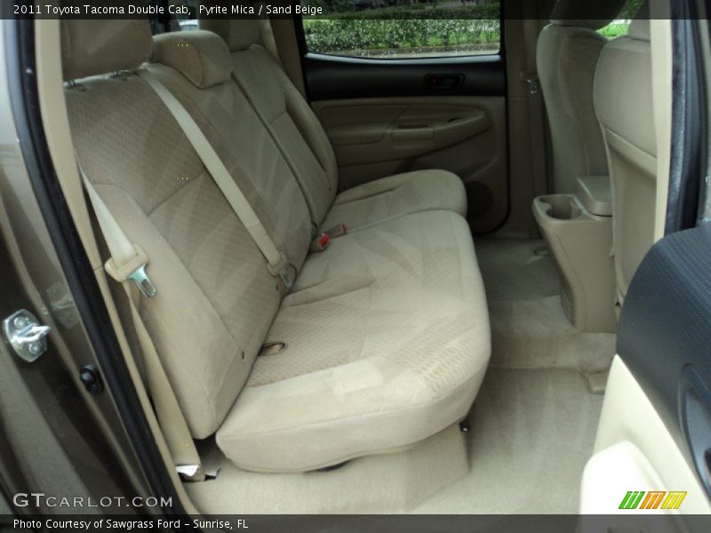 Pyrite Mica / Sand Beige 2011 Toyota Tacoma Double Cab
