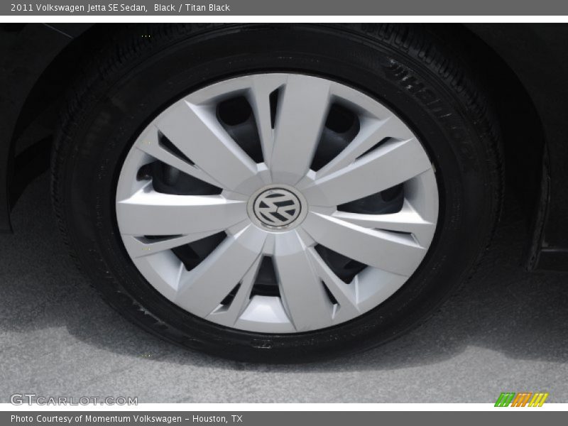 Black / Titan Black 2011 Volkswagen Jetta SE Sedan