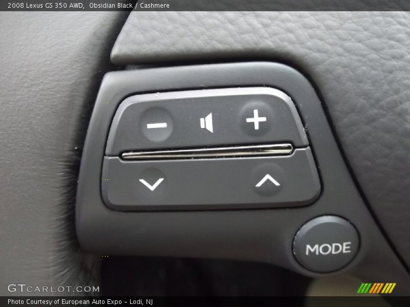 Obsidian Black / Cashmere 2008 Lexus GS 350 AWD