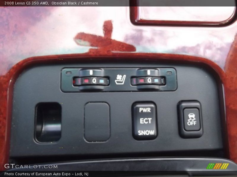 Obsidian Black / Cashmere 2008 Lexus GS 350 AWD
