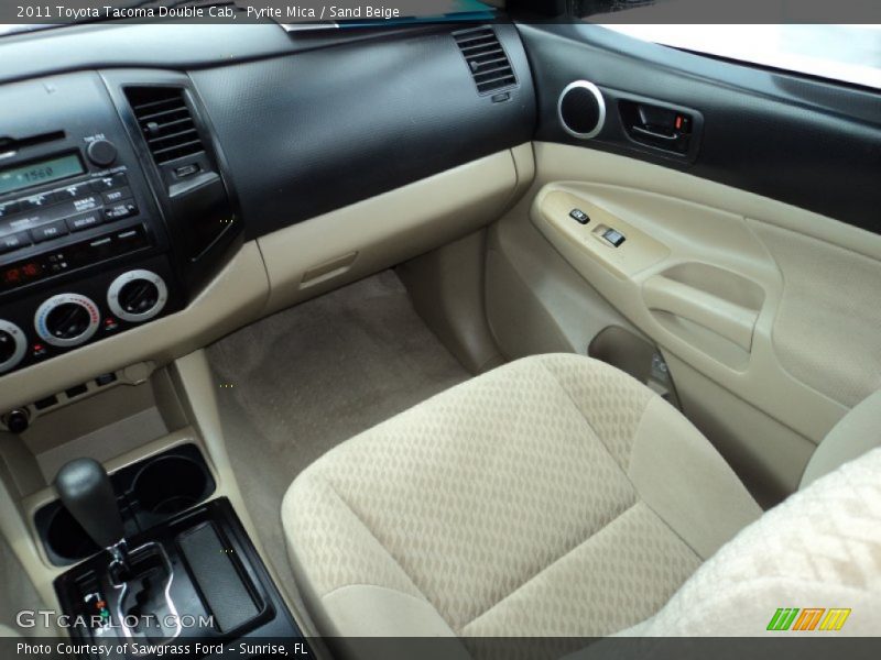 Pyrite Mica / Sand Beige 2011 Toyota Tacoma Double Cab