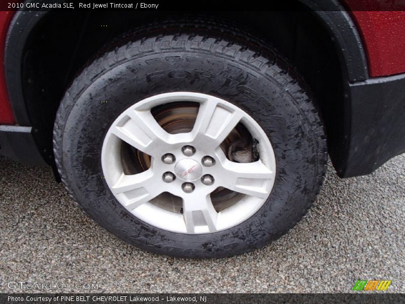 Red Jewel Tintcoat / Ebony 2010 GMC Acadia SLE