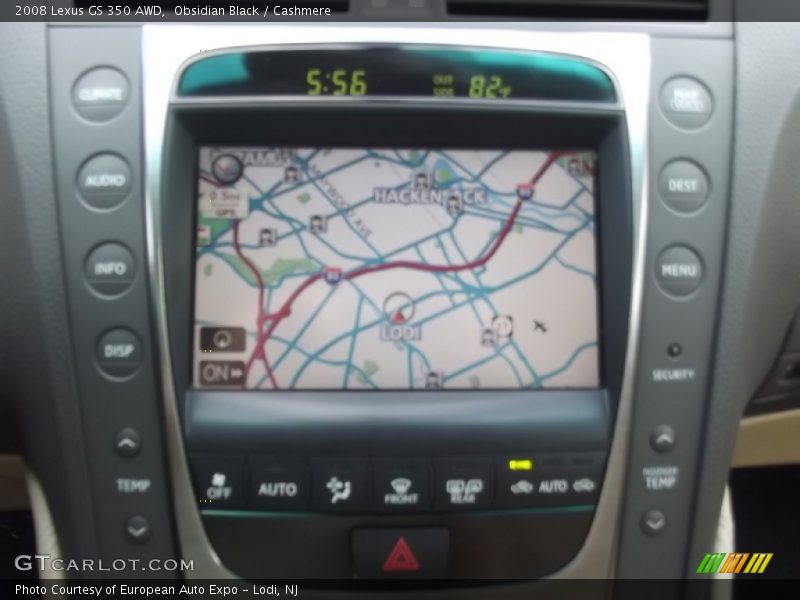 Obsidian Black / Cashmere 2008 Lexus GS 350 AWD