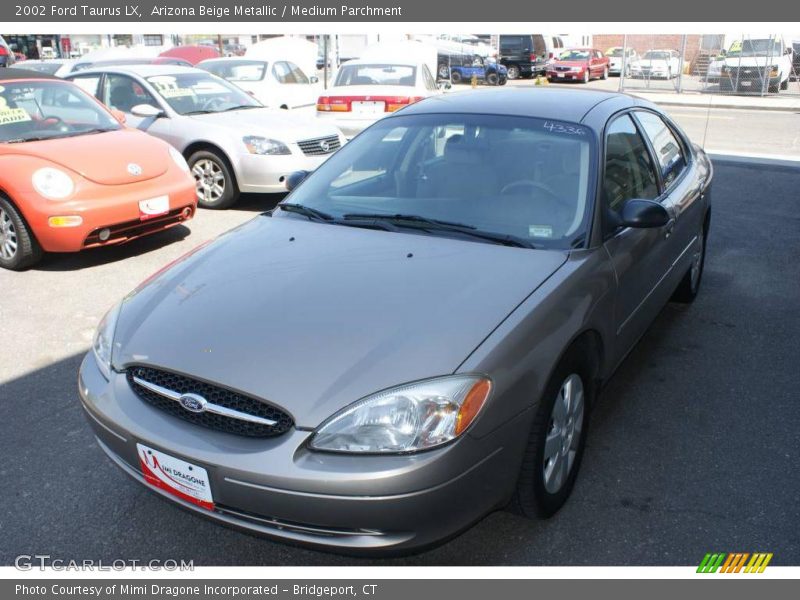 Arizona Beige Metallic / Medium Parchment 2002 Ford Taurus LX