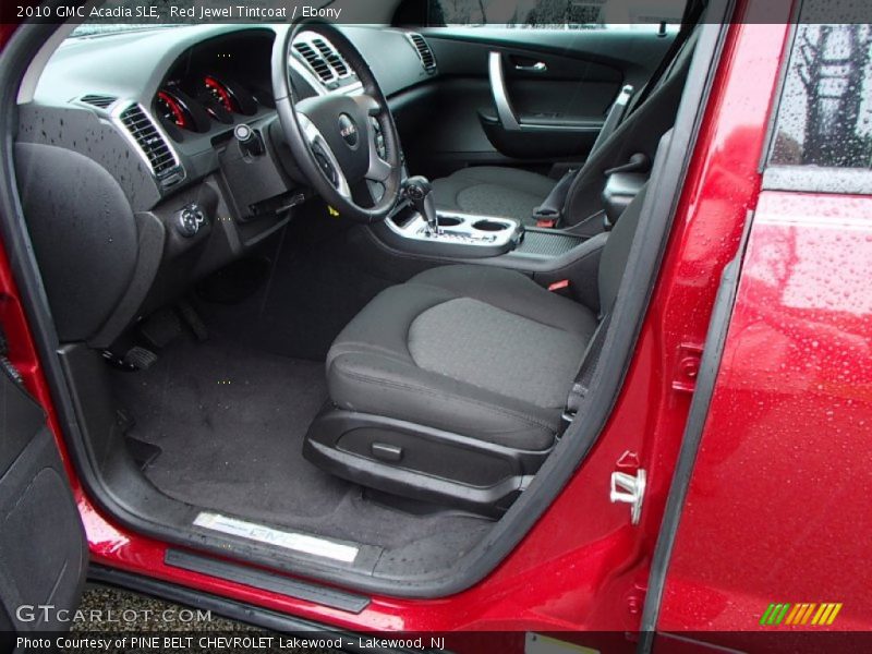 Red Jewel Tintcoat / Ebony 2010 GMC Acadia SLE