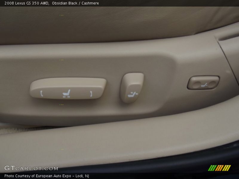 Obsidian Black / Cashmere 2008 Lexus GS 350 AWD