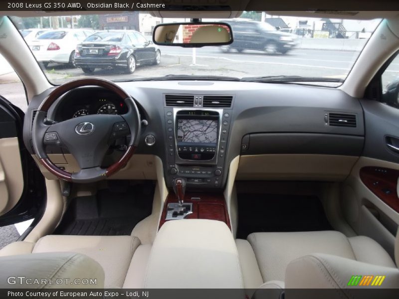 Obsidian Black / Cashmere 2008 Lexus GS 350 AWD