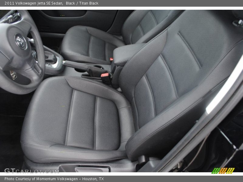 Black / Titan Black 2011 Volkswagen Jetta SE Sedan