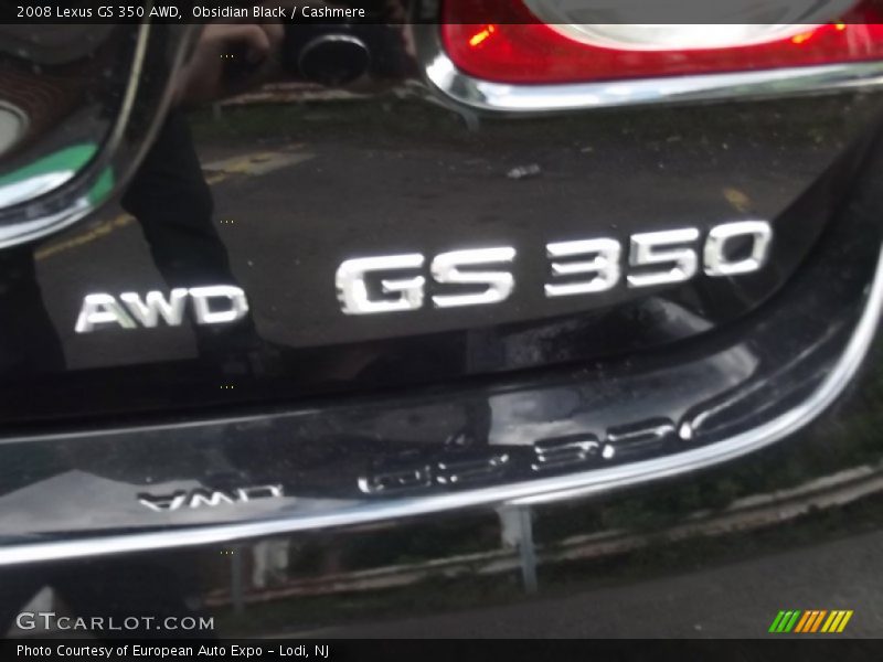 Obsidian Black / Cashmere 2008 Lexus GS 350 AWD