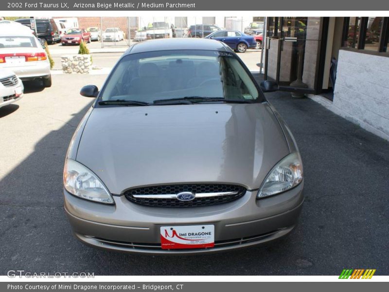 Arizona Beige Metallic / Medium Parchment 2002 Ford Taurus LX