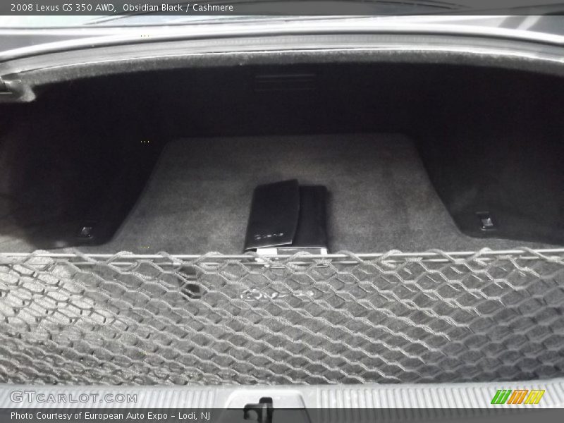 Obsidian Black / Cashmere 2008 Lexus GS 350 AWD