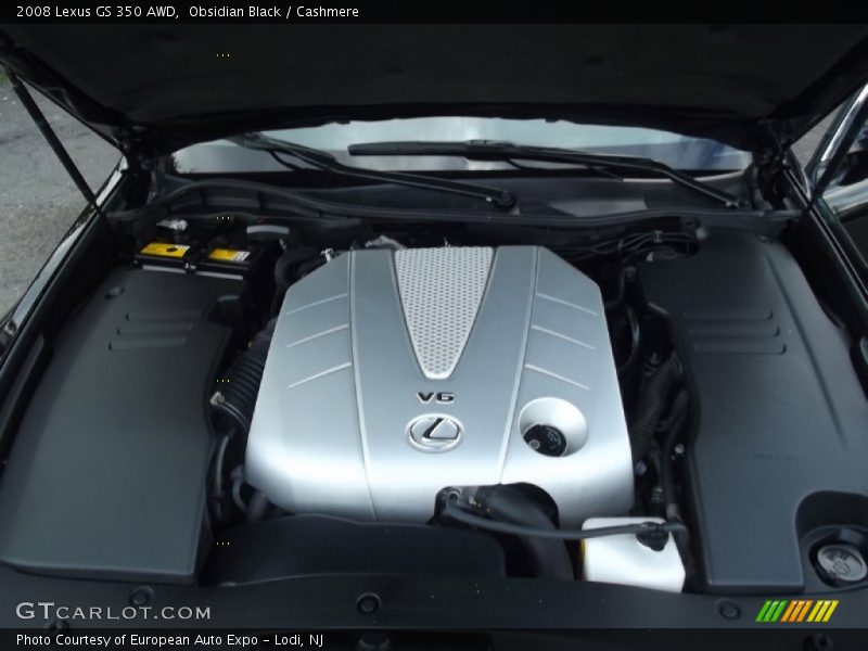 Obsidian Black / Cashmere 2008 Lexus GS 350 AWD