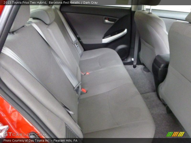 Barcelona Red Metallic / Dark Gray 2013 Toyota Prius Two Hybrid