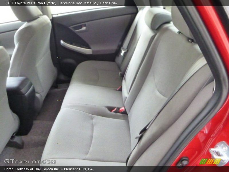 Barcelona Red Metallic / Dark Gray 2013 Toyota Prius Two Hybrid